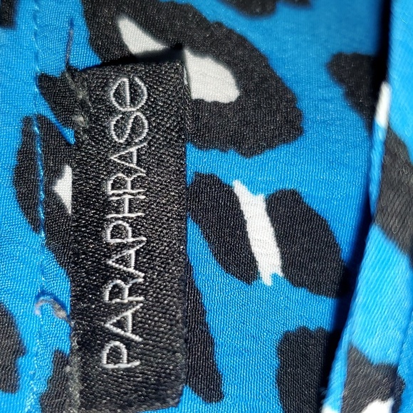 Leopard print short sleeve blouse - Picture 5 of 6